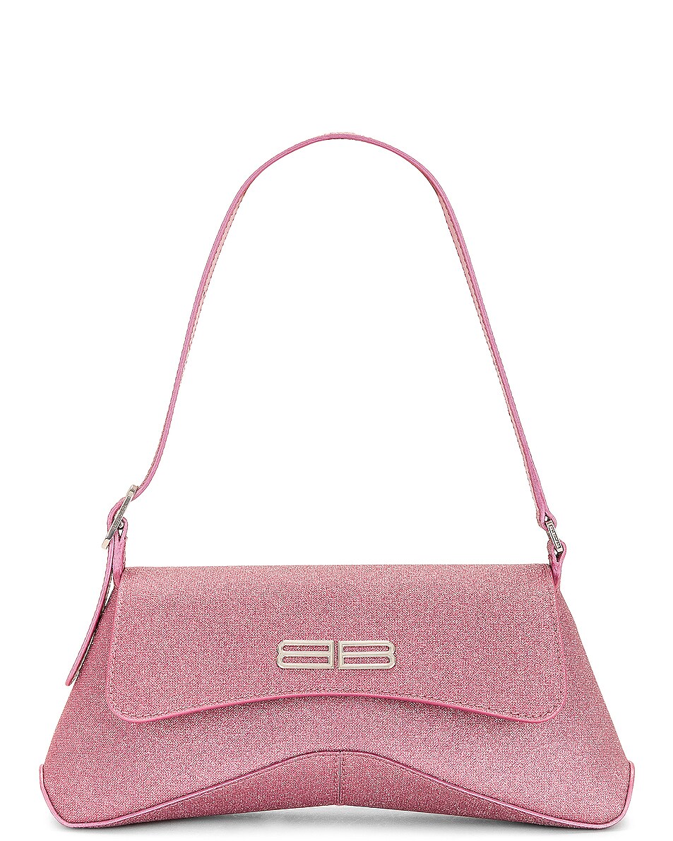 Image 1 of Balenciaga XX Small Flap Shoulder Bag in Sweet Pink