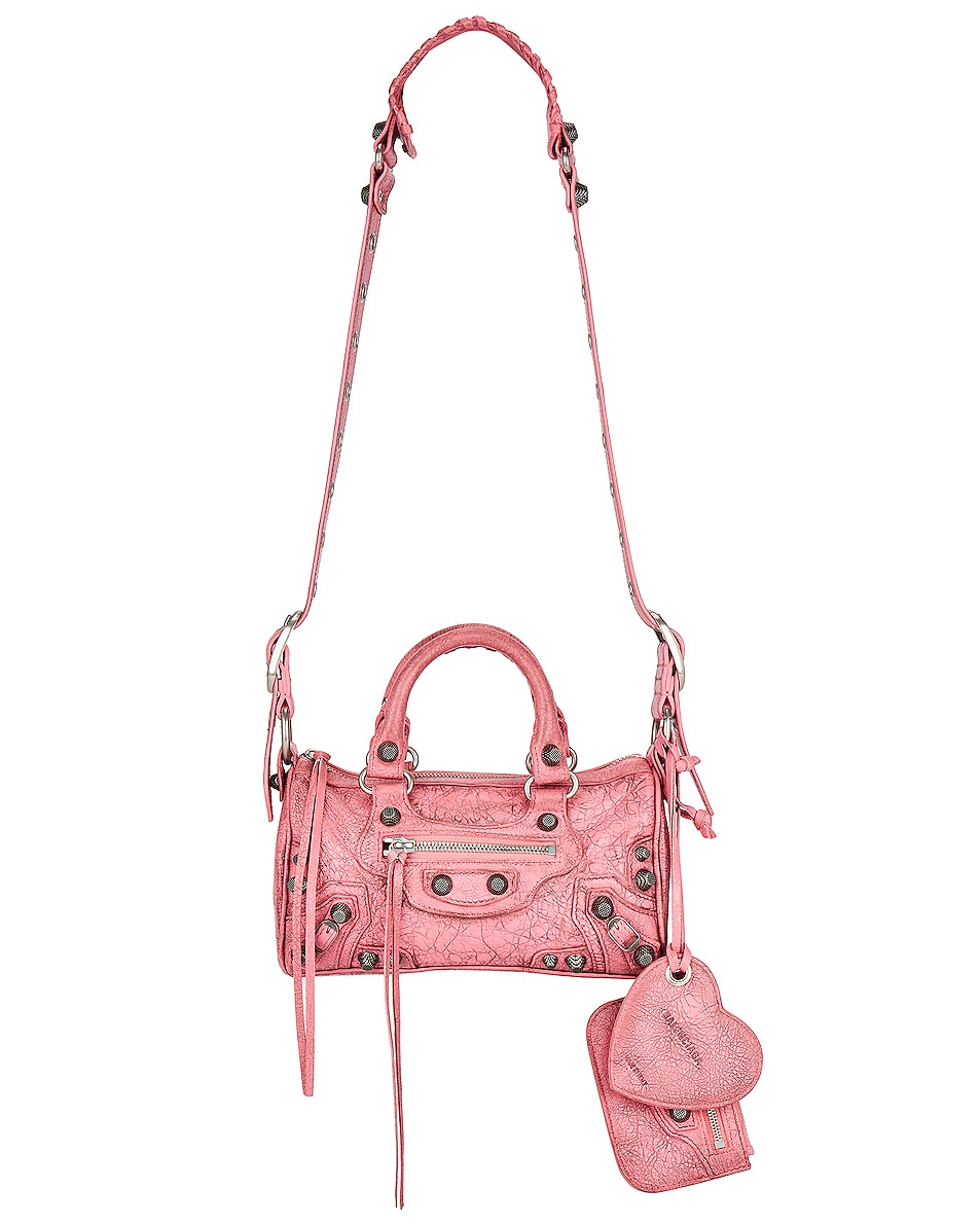 Image 1 of Balenciaga Mini Le Cagole Duffle Bag in Sweet Pink