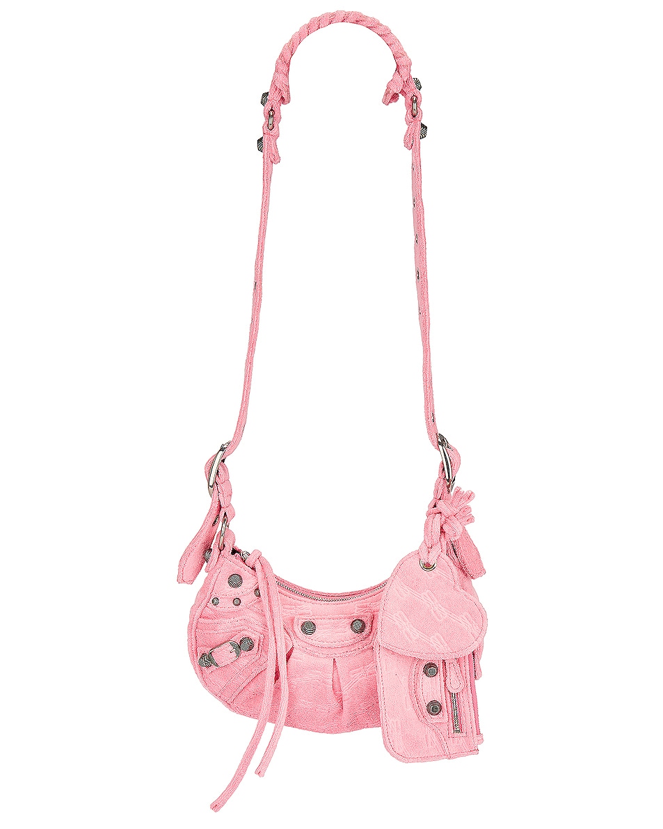 Image 1 of Balenciaga Xs Le Cagole Shoulder Bag in Pink