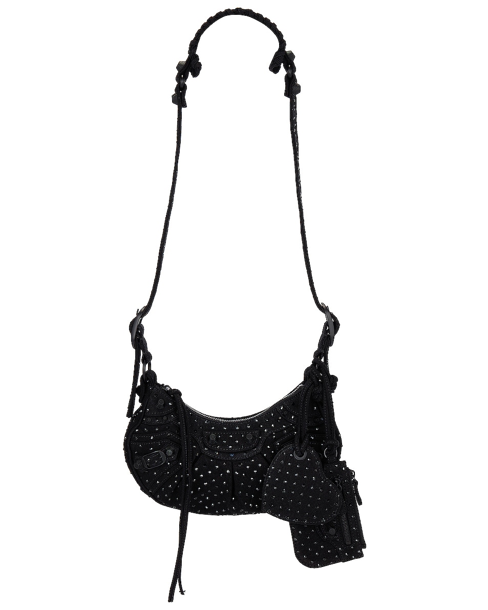 Image 1 of Balenciaga Xs Le Cagole Shoulder Bag in Black