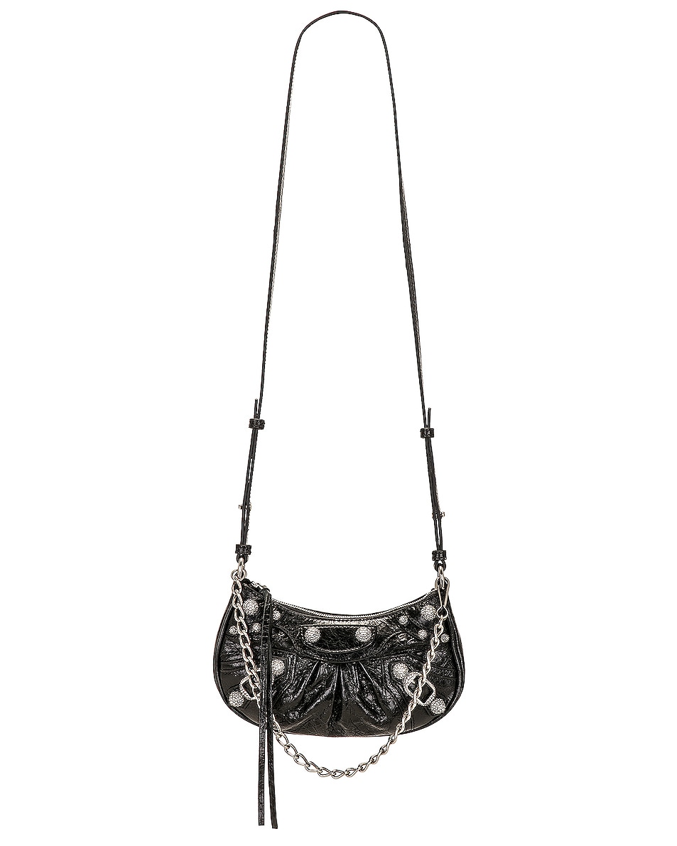 Image 1 of Balenciaga Mini Strass Le Cagole Bag In Black in Black