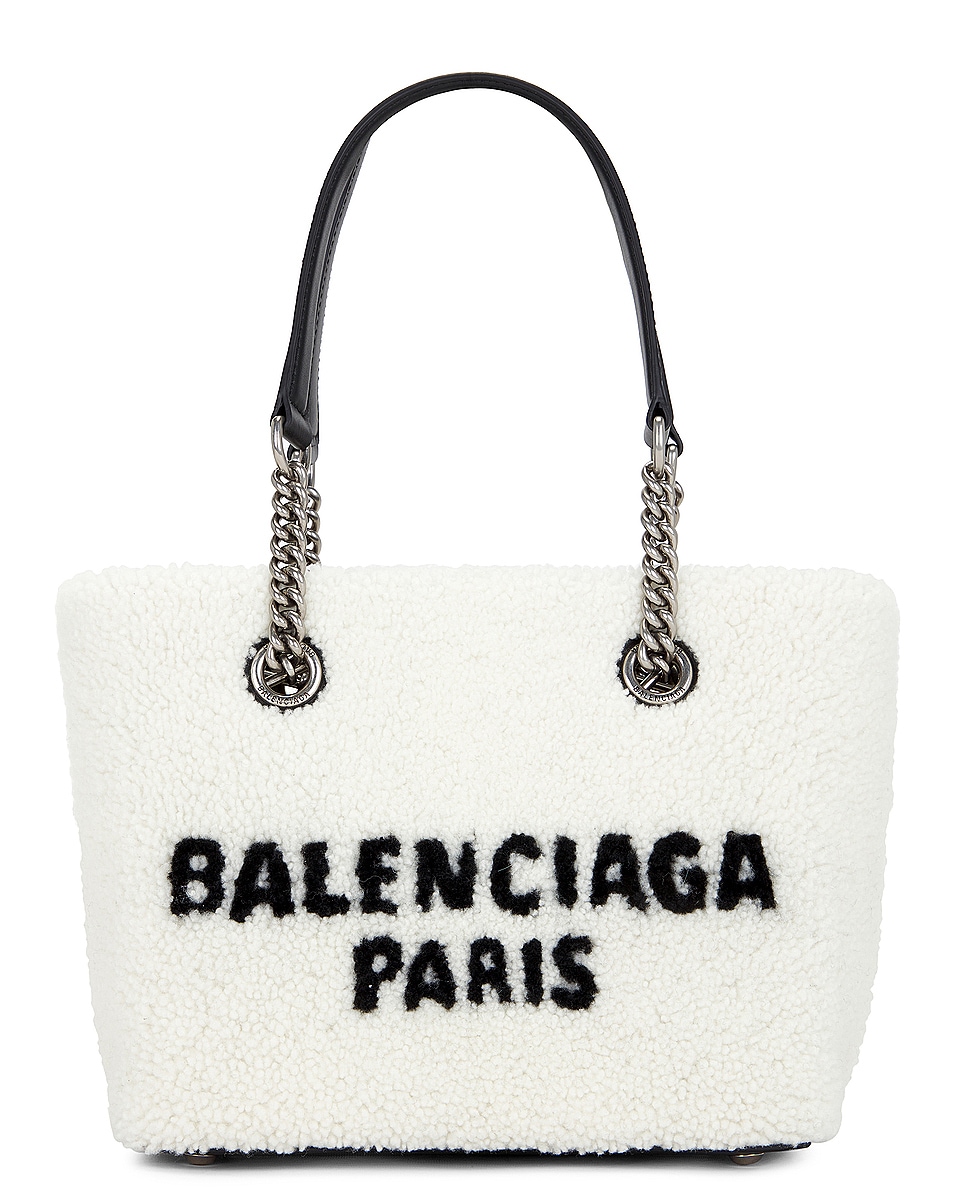 Image 1 of Balenciaga Duty Free Small Tote Bag in Natural