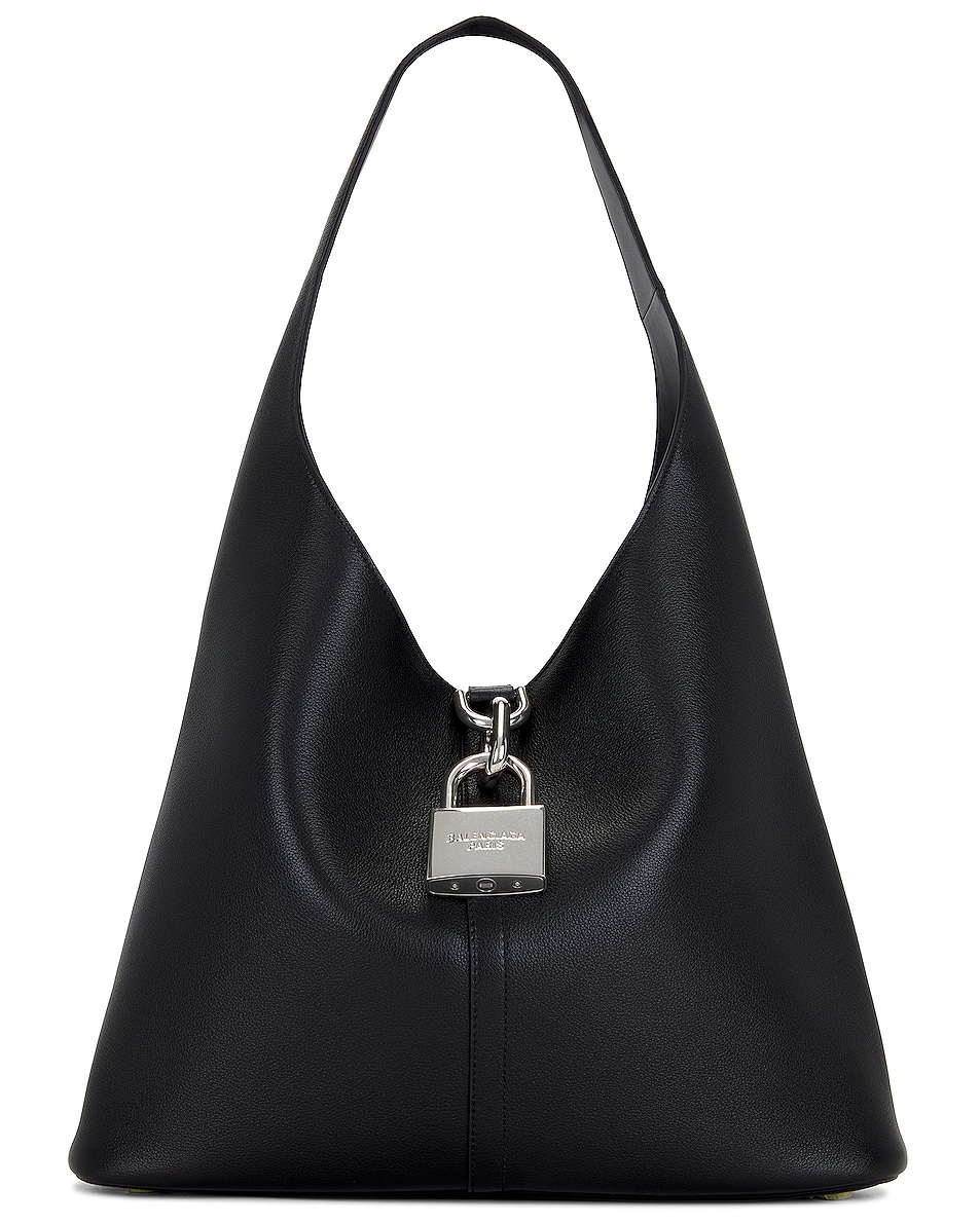 Image 1 of Balenciaga Locker Hobo Medium Bag in Black