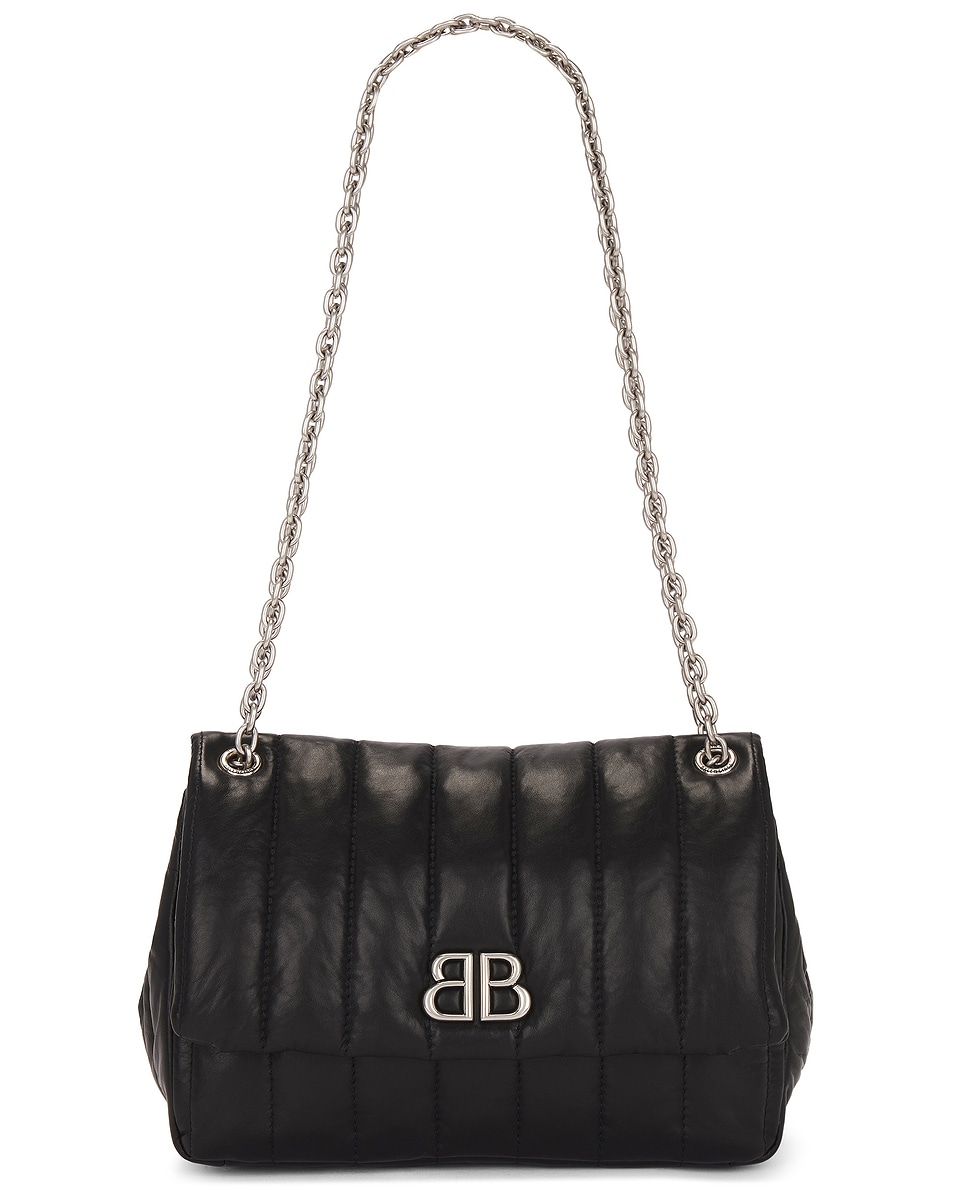 Image 1 of Balenciaga Monaco Mini Bag in Black