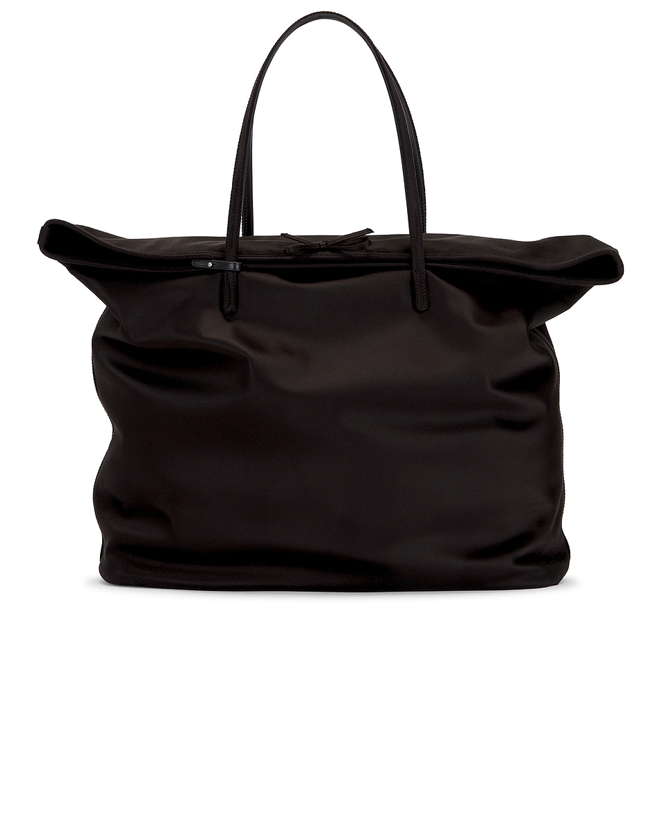 Image 1 of Balenciaga Leopold Rever XL Tote Bag in Black