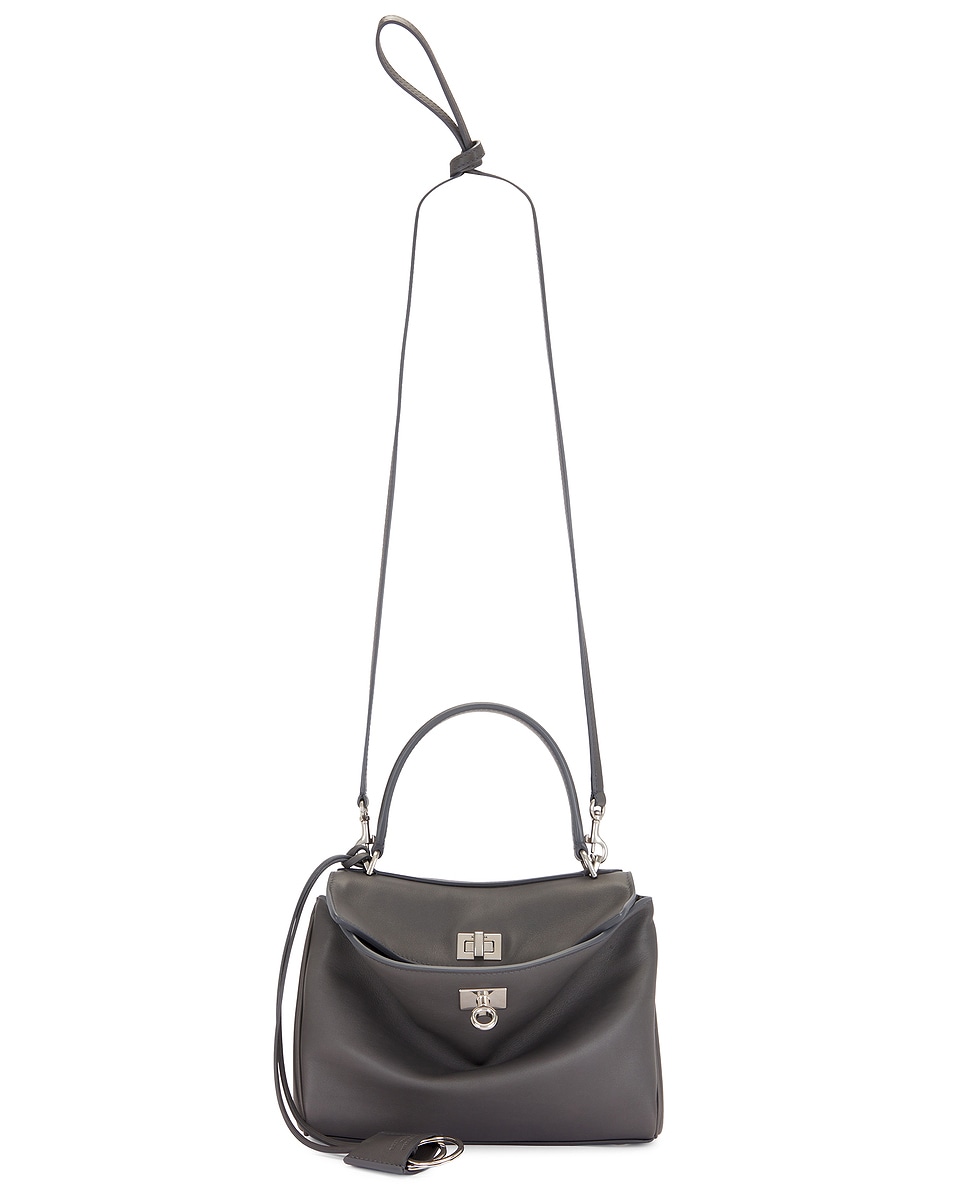 Image 1 of Balenciaga Rodeo Mini Top Handle Bag in Grey