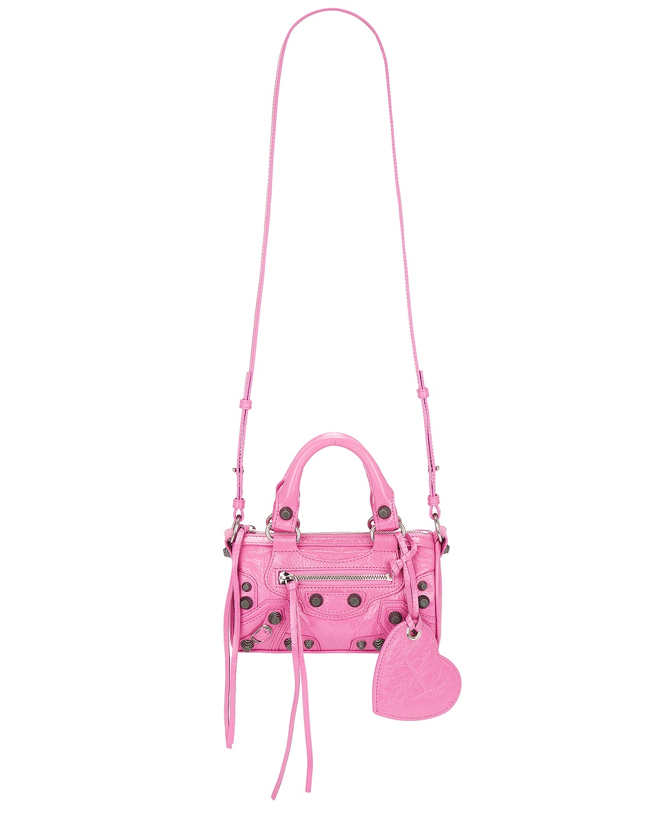 Image 1 of Balenciaga Le Cagole Nano Duffle Bag in Light Pink