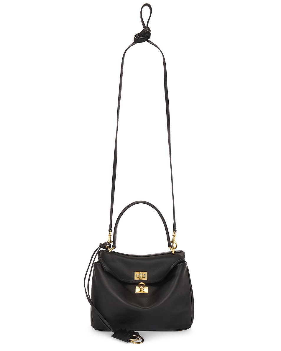 Image 1 of Balenciaga Rodeo Mini Top Handle Bag in Black