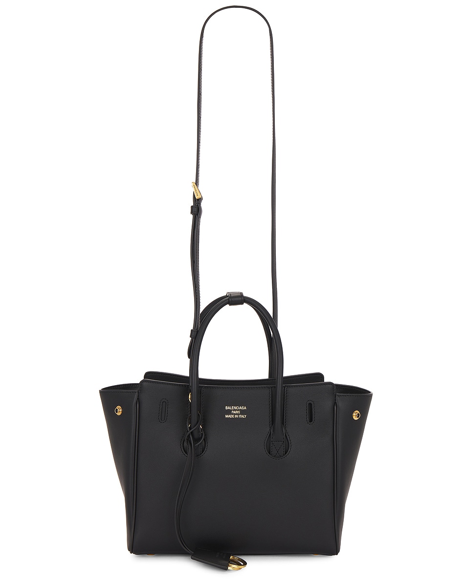 Image 1 of Balenciaga Hampton Mini Carry All Bag in Black