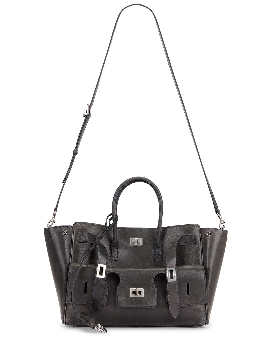 Image 1 of Balenciaga Bel Air Small Carry All Bag in Grey