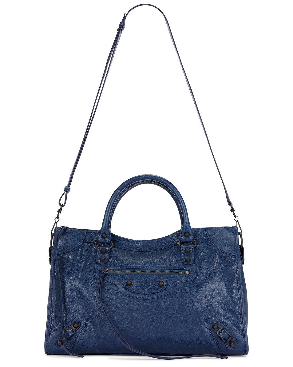 Image 1 of Balenciaga Le City Medium Bag in Mineral Blue