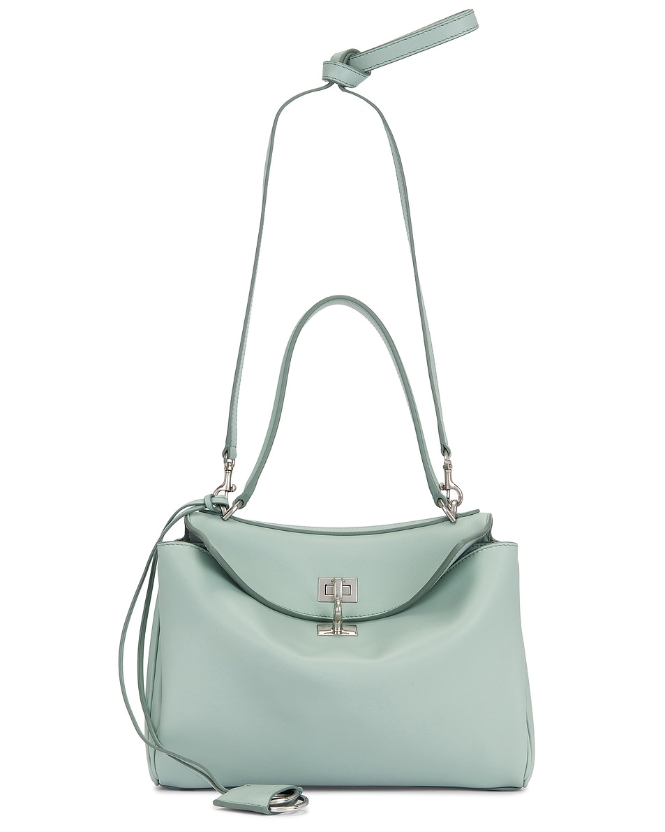 Image 1 of Balenciaga Rodeo Small Top Handle Bag in Mineral Green