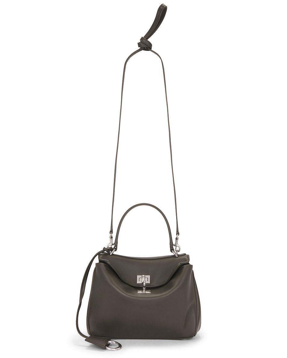 Image 1 of Balenciaga Rodeo Mini Top Handle Bag in Khaki