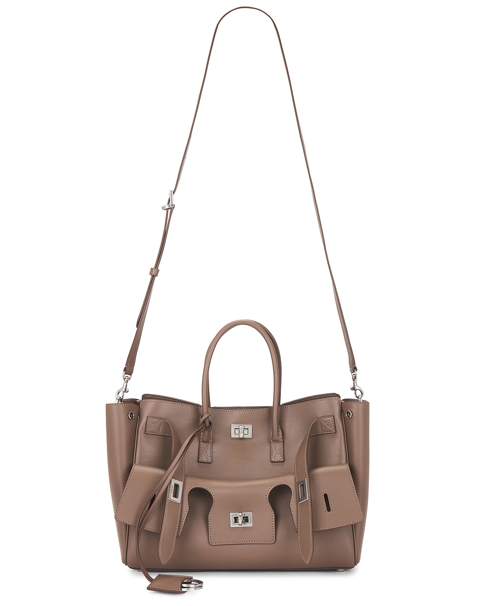 Image 1 of Balenciaga Bel Air Small Carry All Bag in Taupe