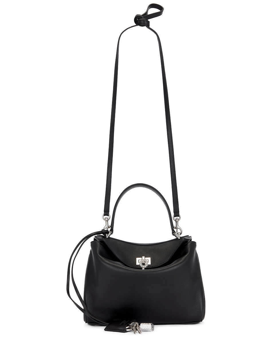 Image 1 of Balenciaga Rodeo Mini Top Handle Bag in Black