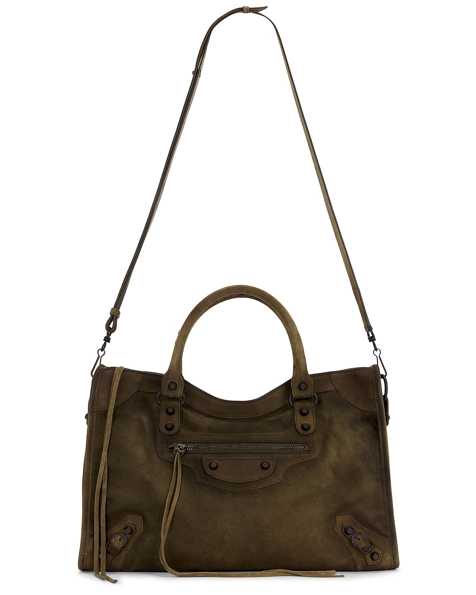 Image 1 of Balenciaga Le City Medium Bag in Khaki