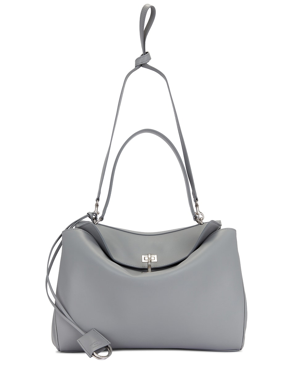 Image 1 of Balenciaga Rodeo Medium Top Handle Bag in Cloud Grey
