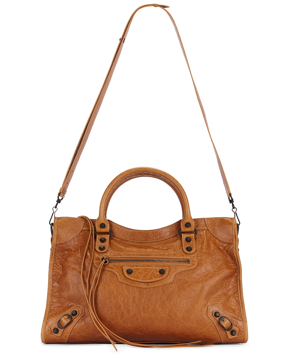 Image 1 of Balenciaga Le City Medium Bag in Camel