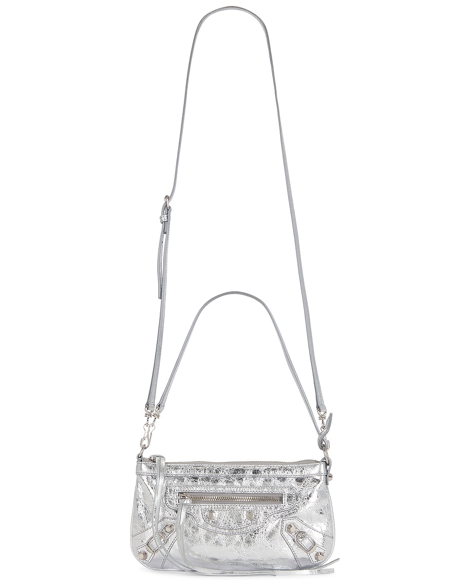 Image 1 of Balenciaga Le City Pouch in Silver