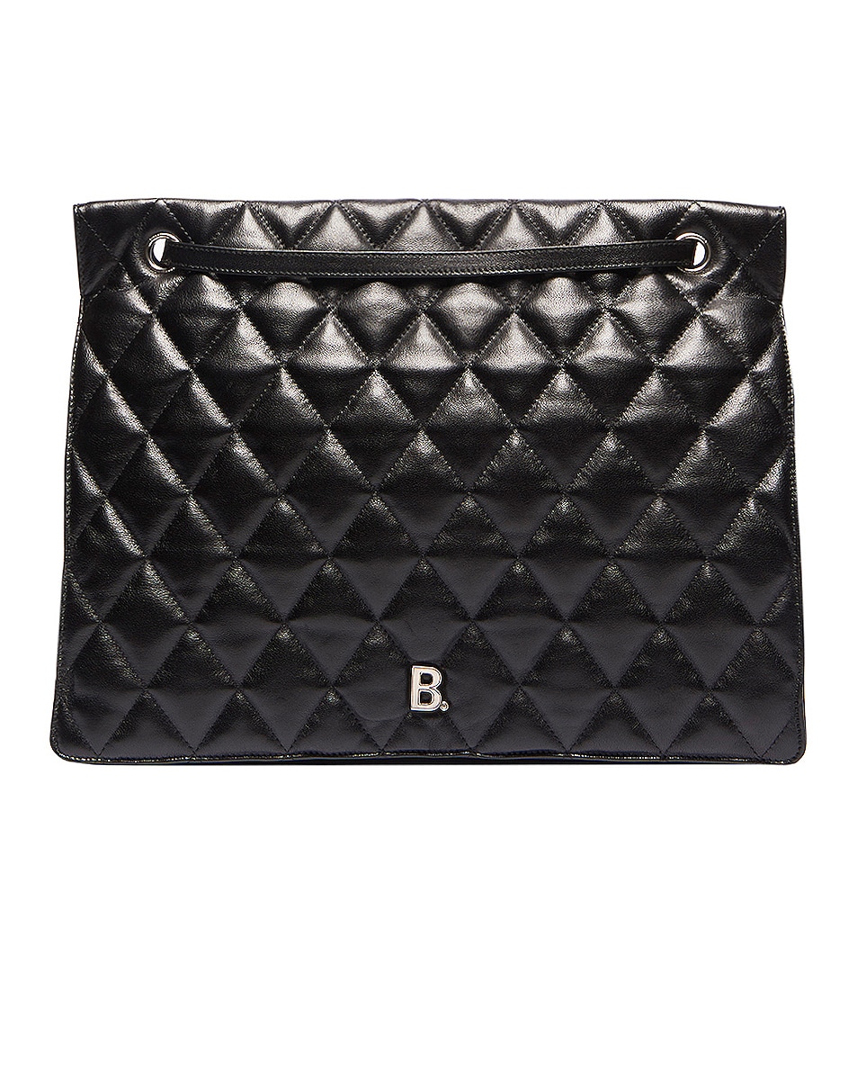 Image 1 of Balenciaga Large B Shoulder Bag in Black