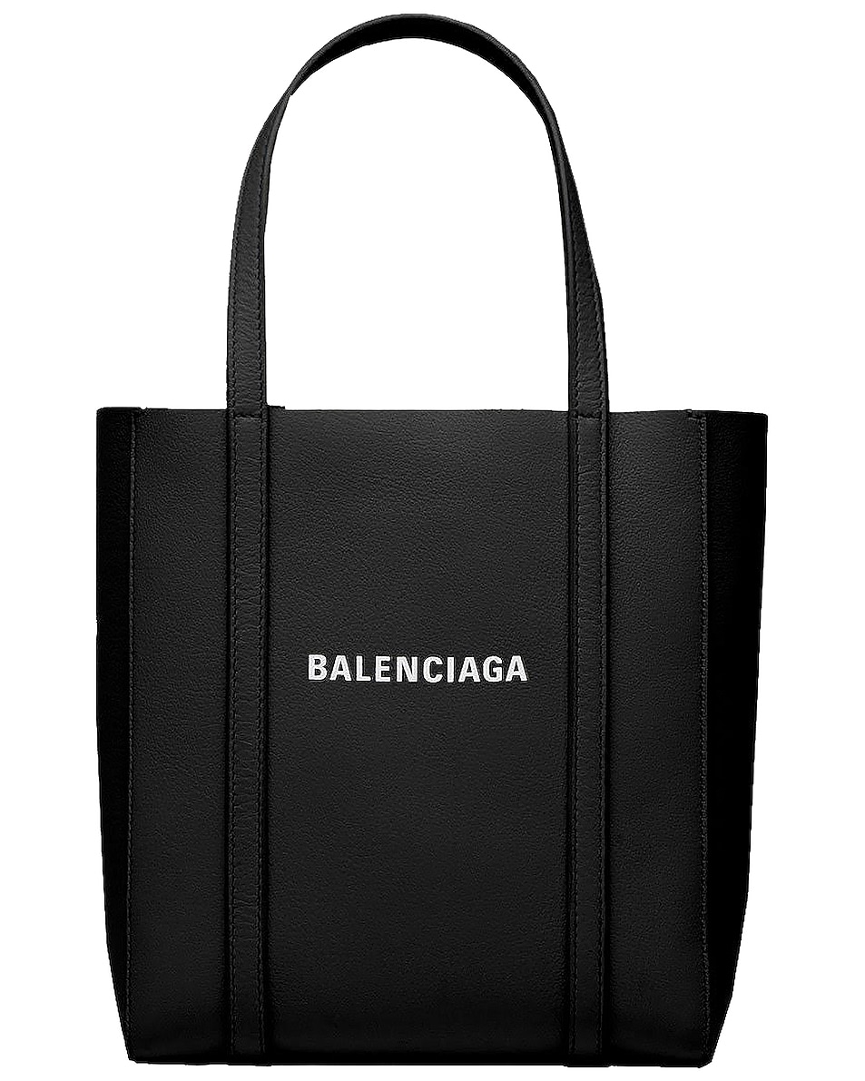 Image 1 of Balenciaga XXS Everyday Tote Bag in Black & White