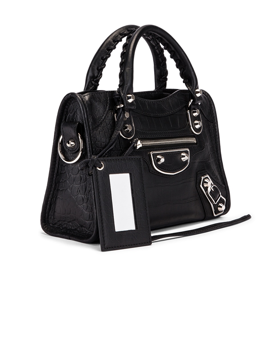 balenciaga crocodile city bag