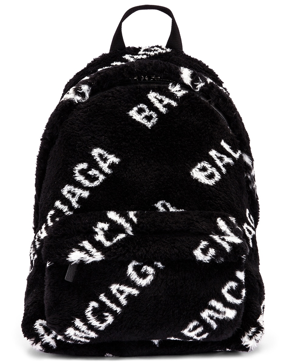 Balenciaga Small Everyday Backpack In Black & White | ModeSens