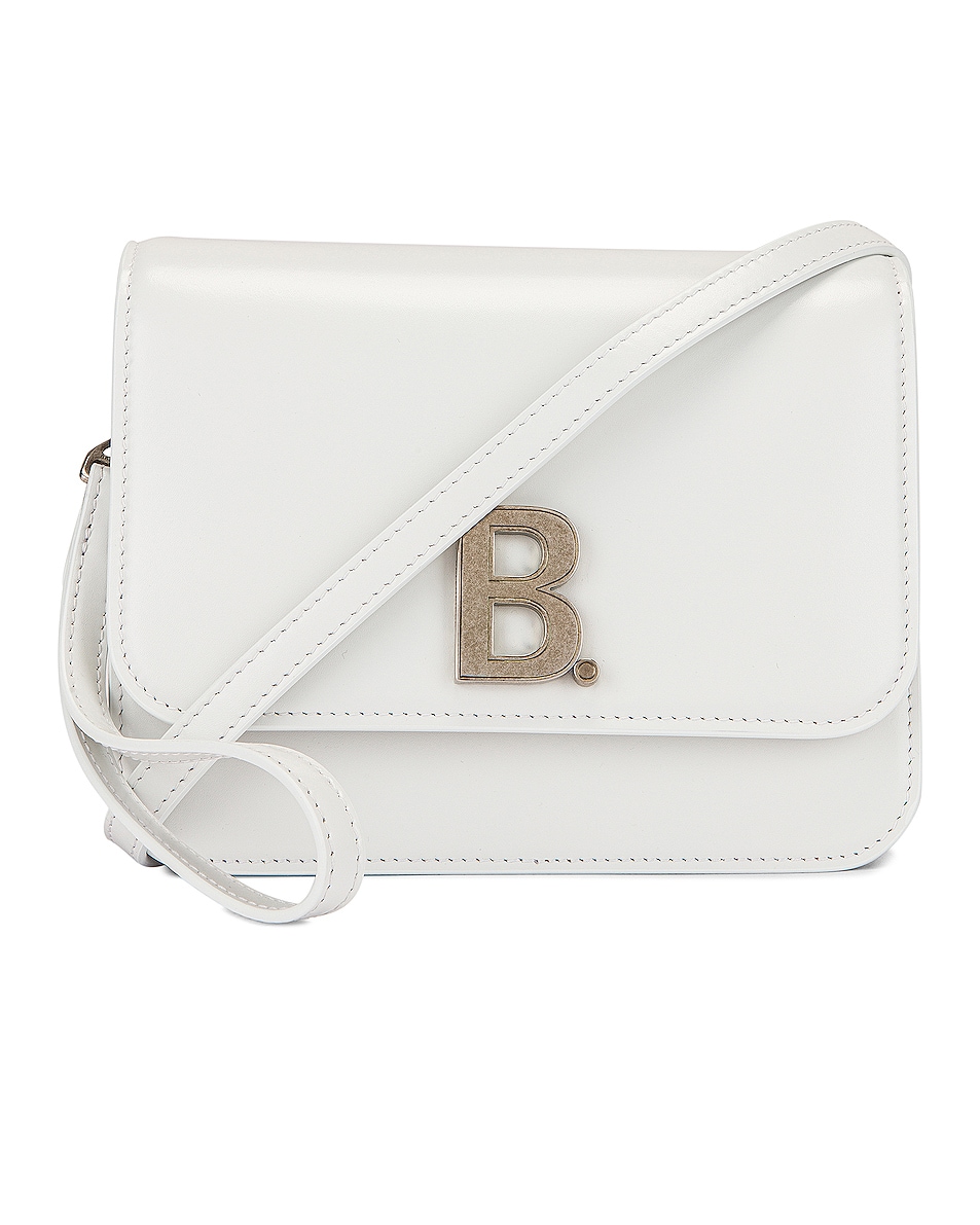 Image 1 of Balenciaga Small B Bag in White