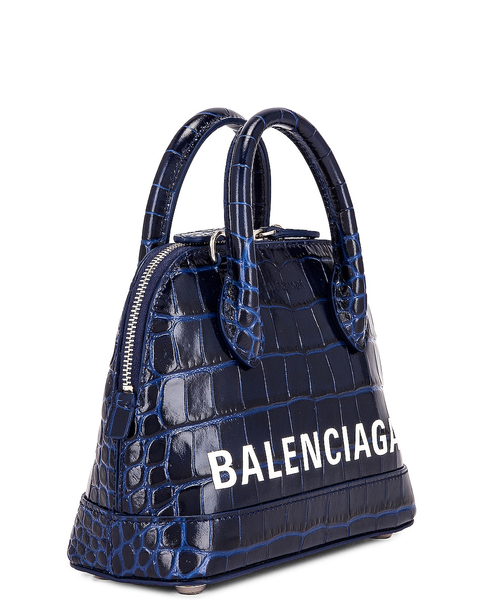 balenciaga ville xxs blue