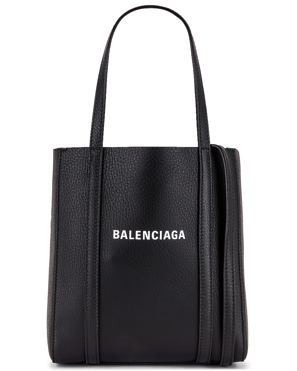 Image 1 of Balenciaga XXS Everyday Tote in Black & White
