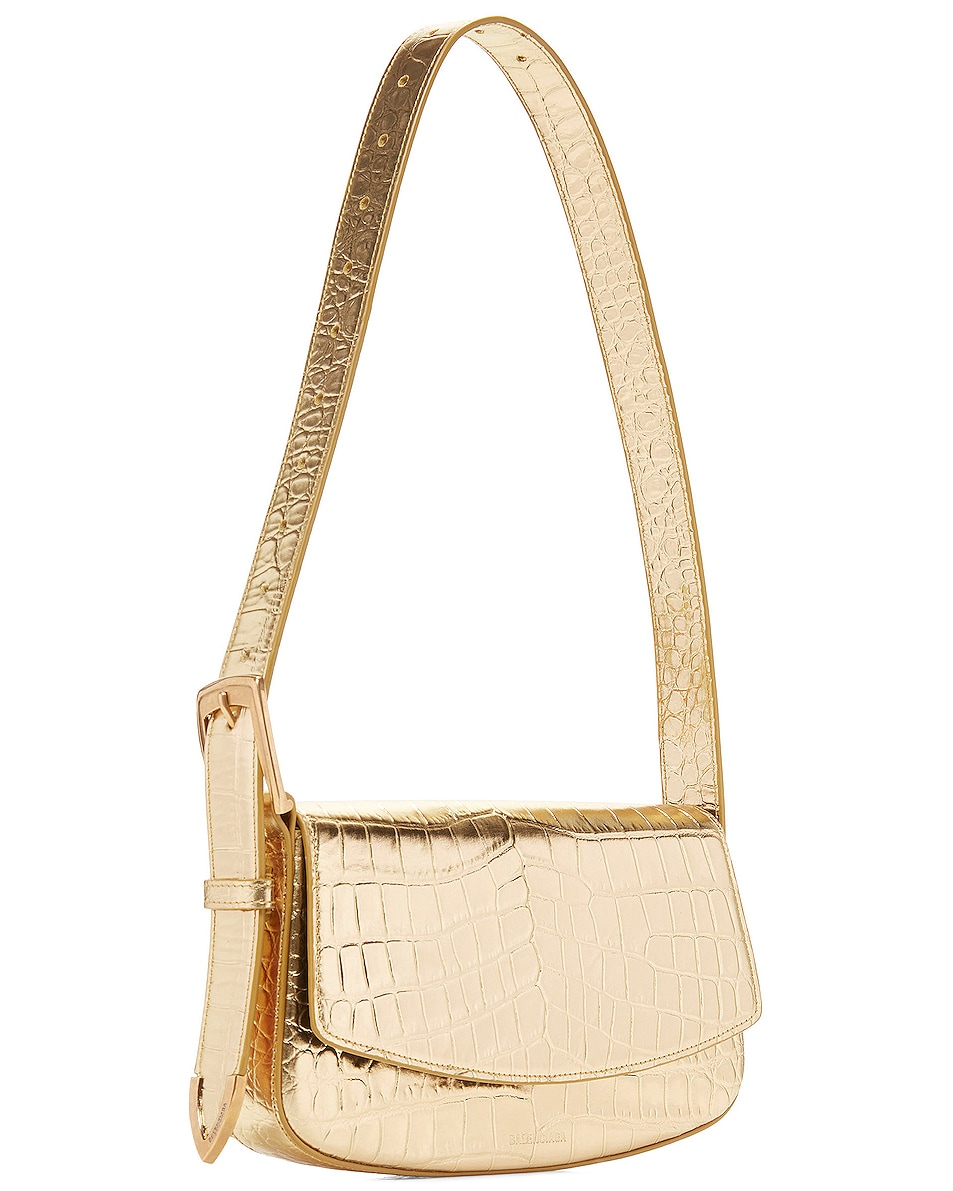 Balenciaga Baguette Belt Bag in Gold | FWRD