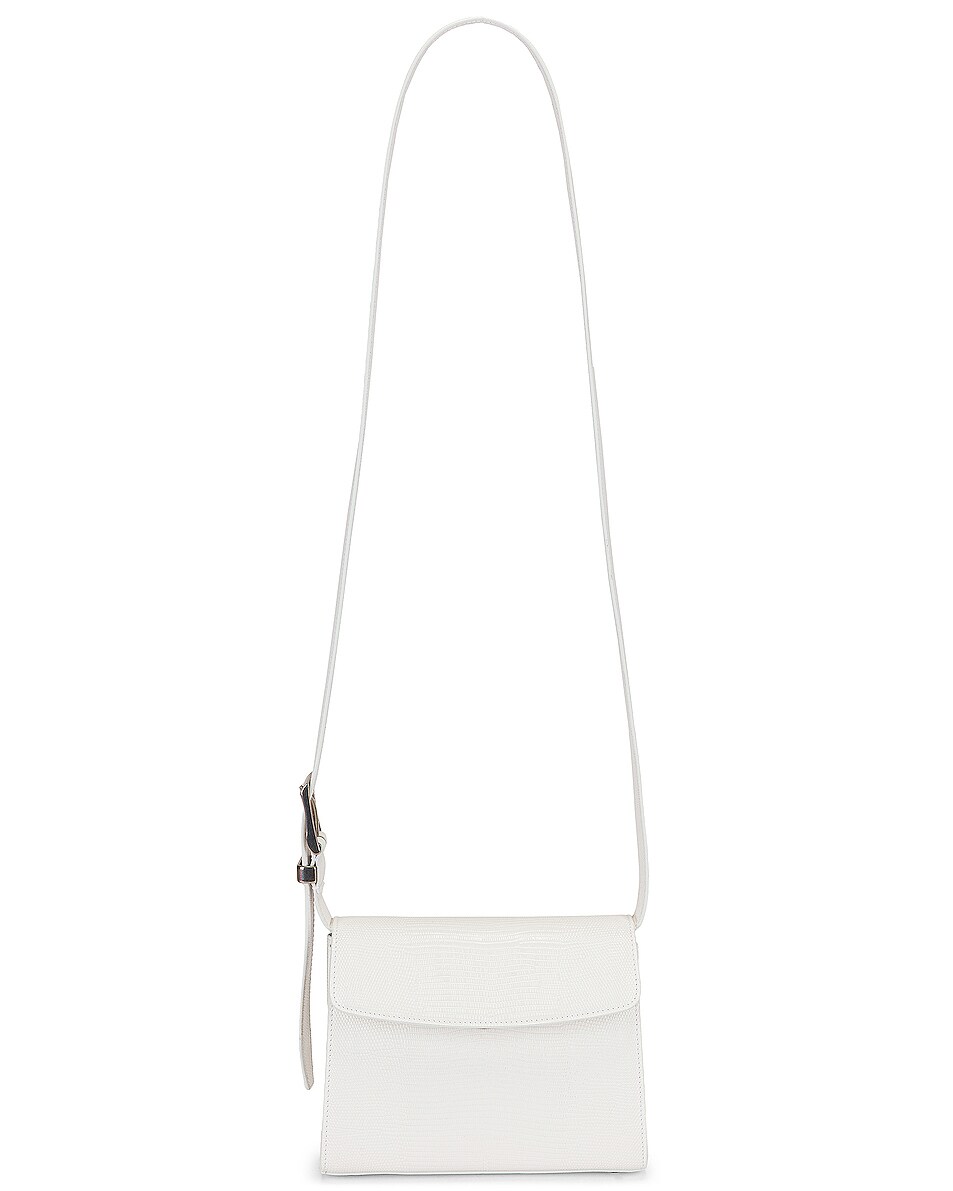 Image 1 of Balenciaga Small Belt Bag in Optic White
