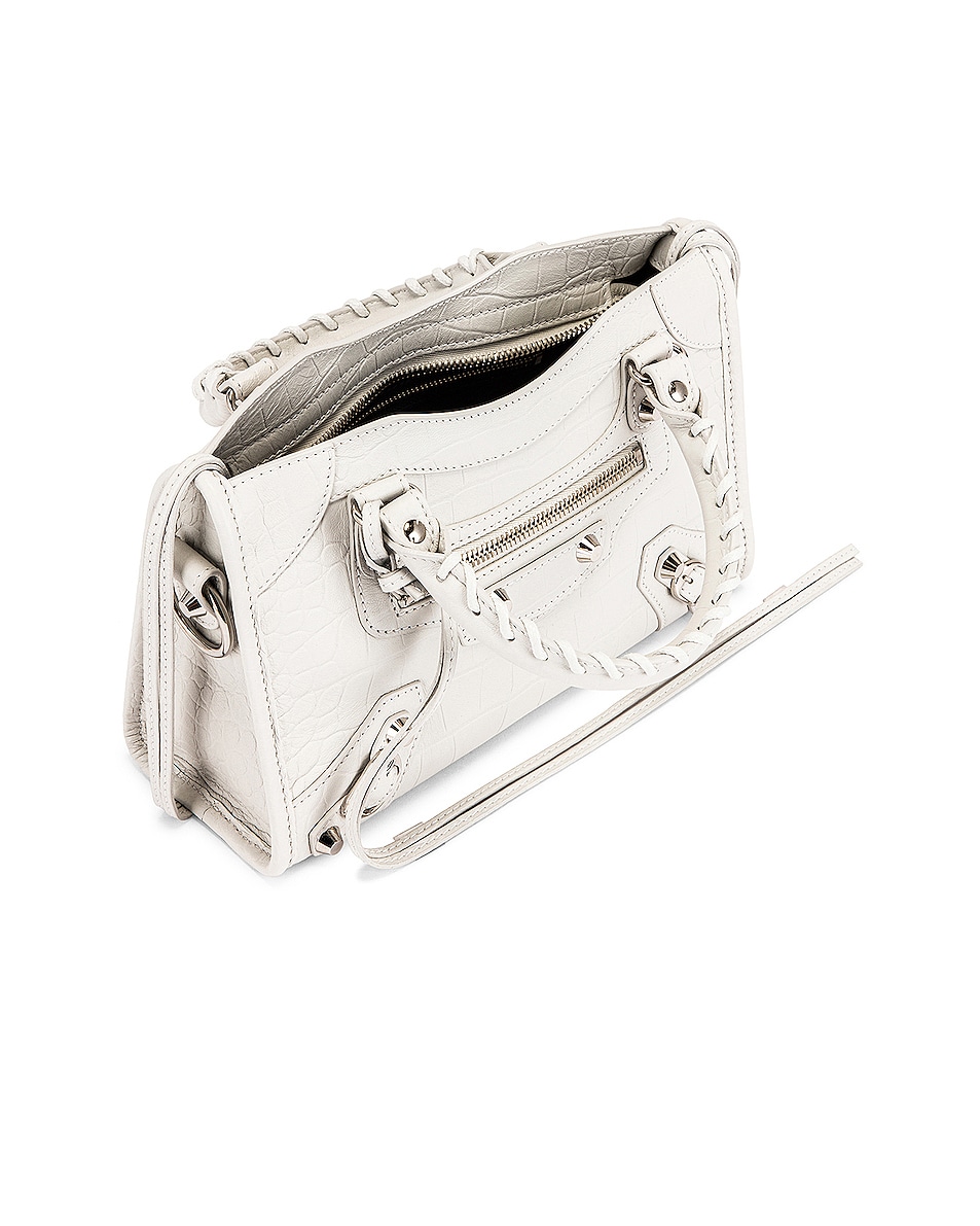 balenciaga purse white