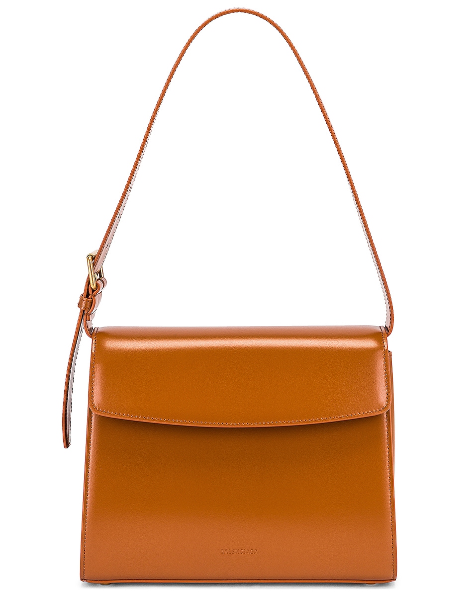 Image 1 of Balenciaga Medium Belt Bag in Camel