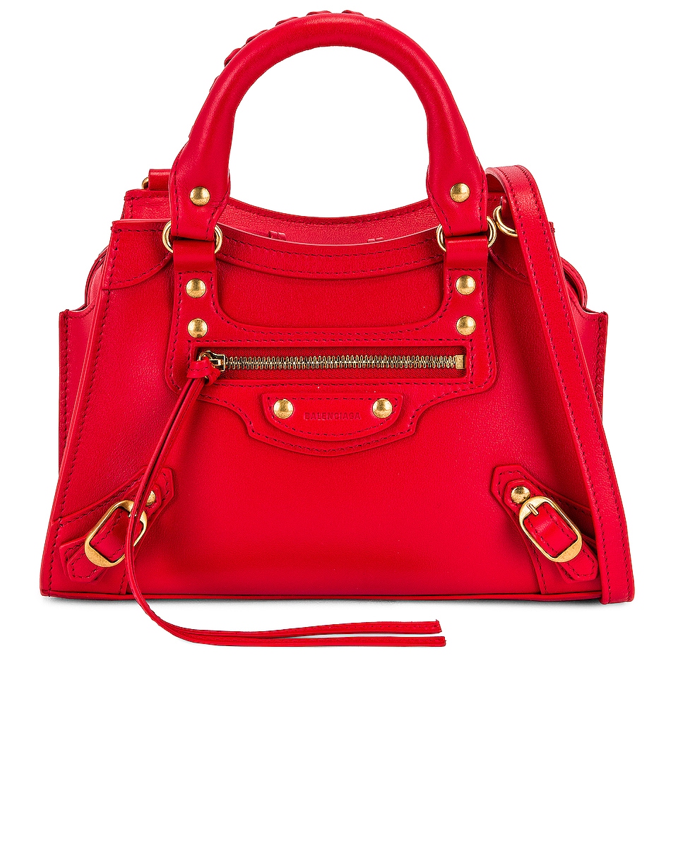 Image 1 of Balenciaga Mini Neo Classic City Bag in Red
