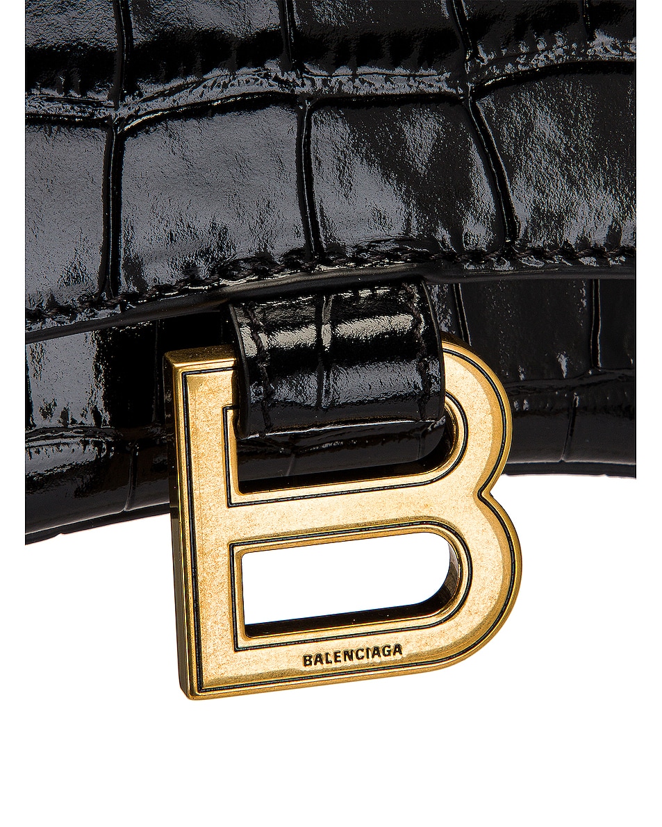 balenciaga hourglass bag wallet on chain