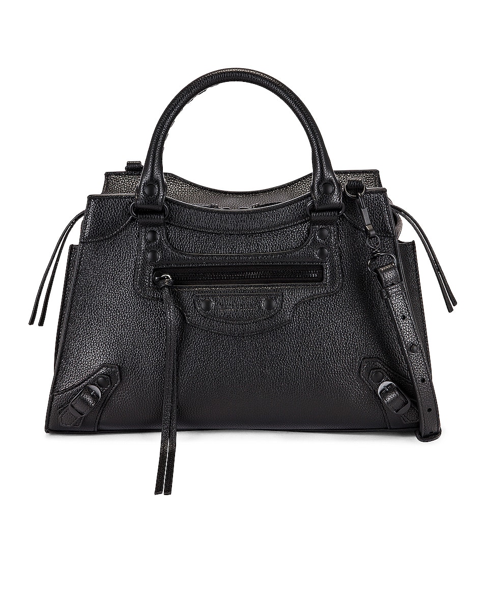 Image 1 of Balenciaga Small Neo Classic City Bag in Black