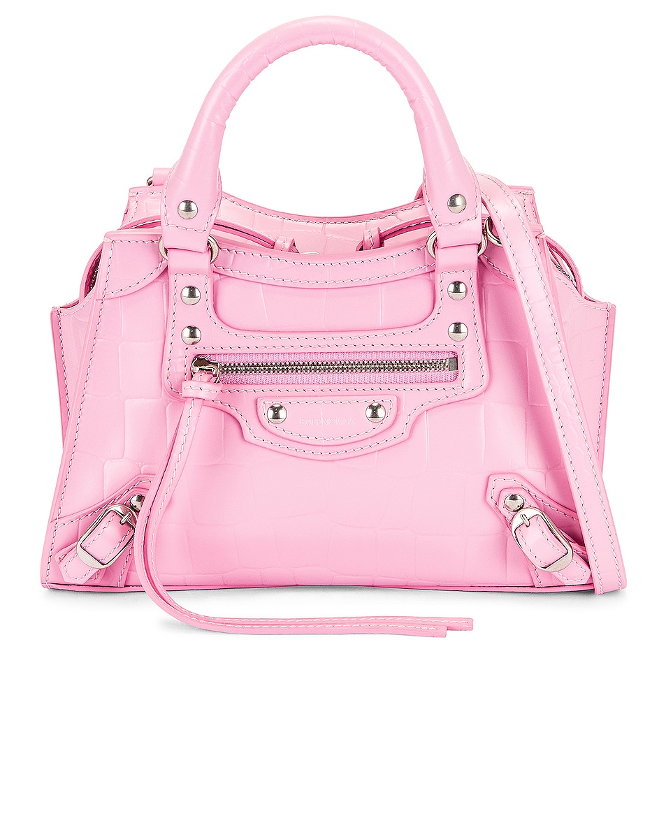 Image 1 of Balenciaga Mini Neo Classic City Bag in Pink