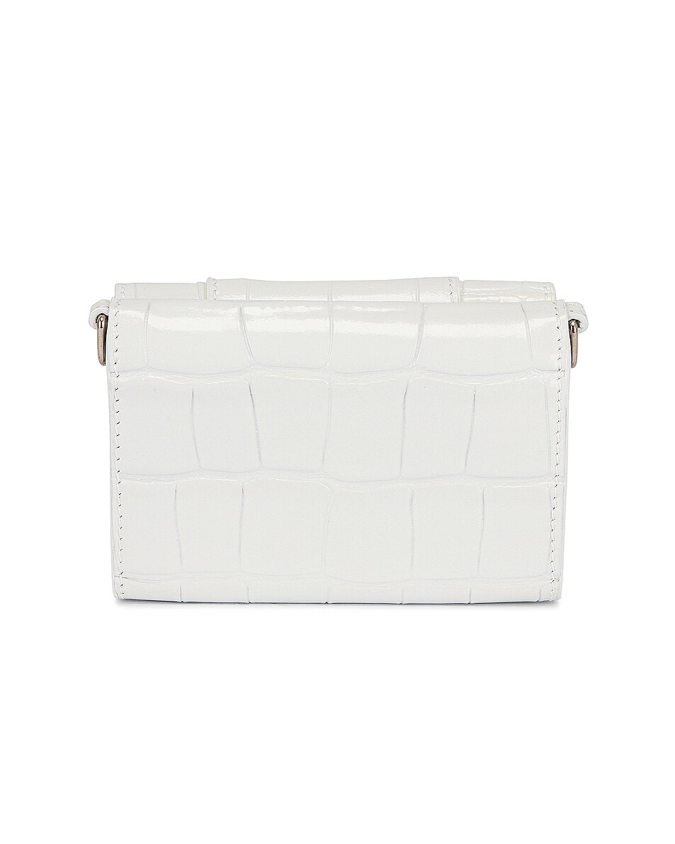 balenciaga hourglass white bag