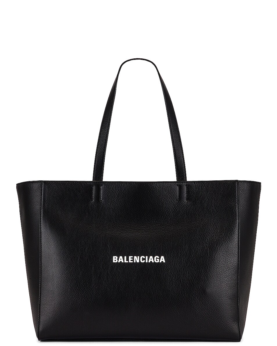 Image 1 of Balenciaga E/W Everyday Tote in Black & White