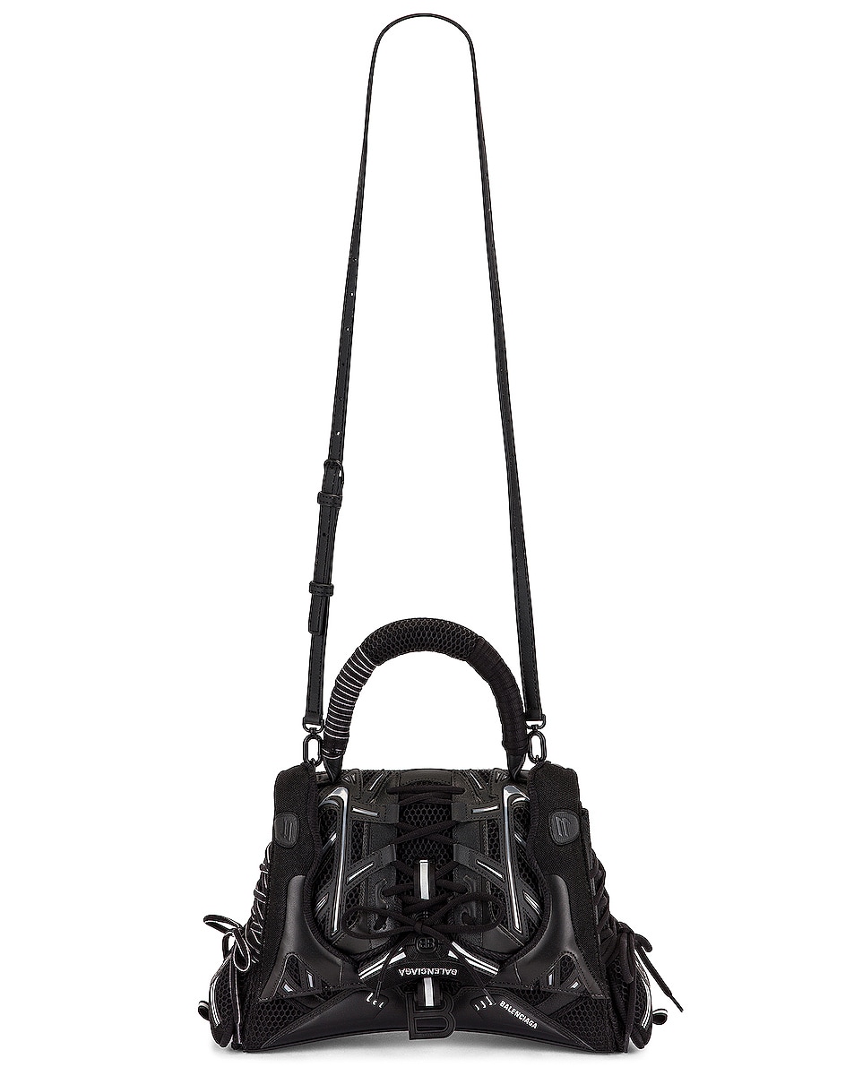 Balenciaga Small Sneakerhead Top Handle Bag in Black | FWRD