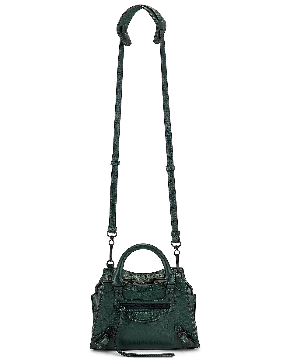balenciaga mini city green