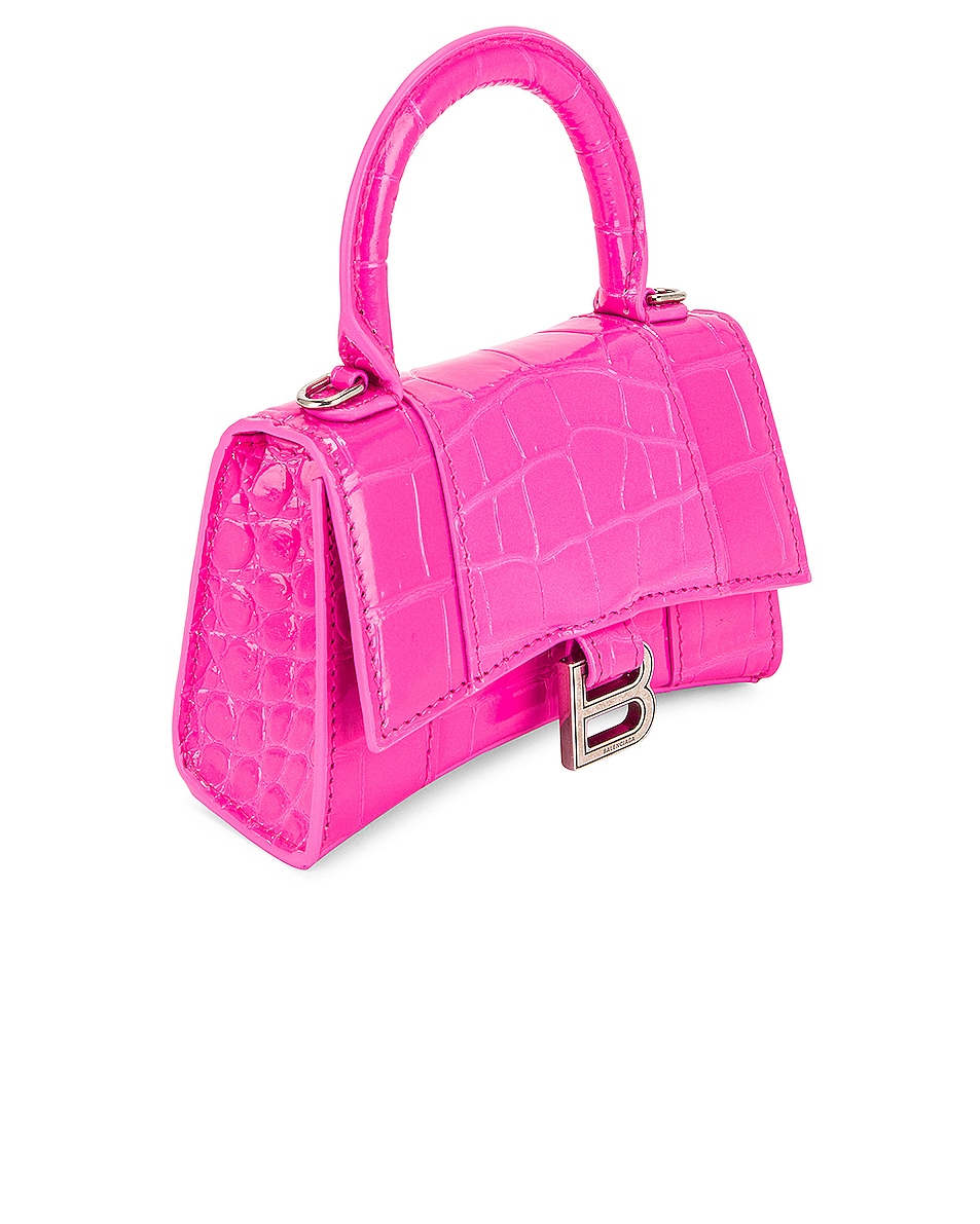 balenciaga bag hourglass pink