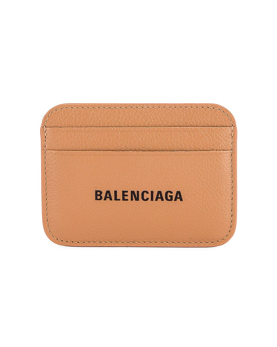 Image 1 of Balenciaga Cash Card Holder in Nude Beige & Black