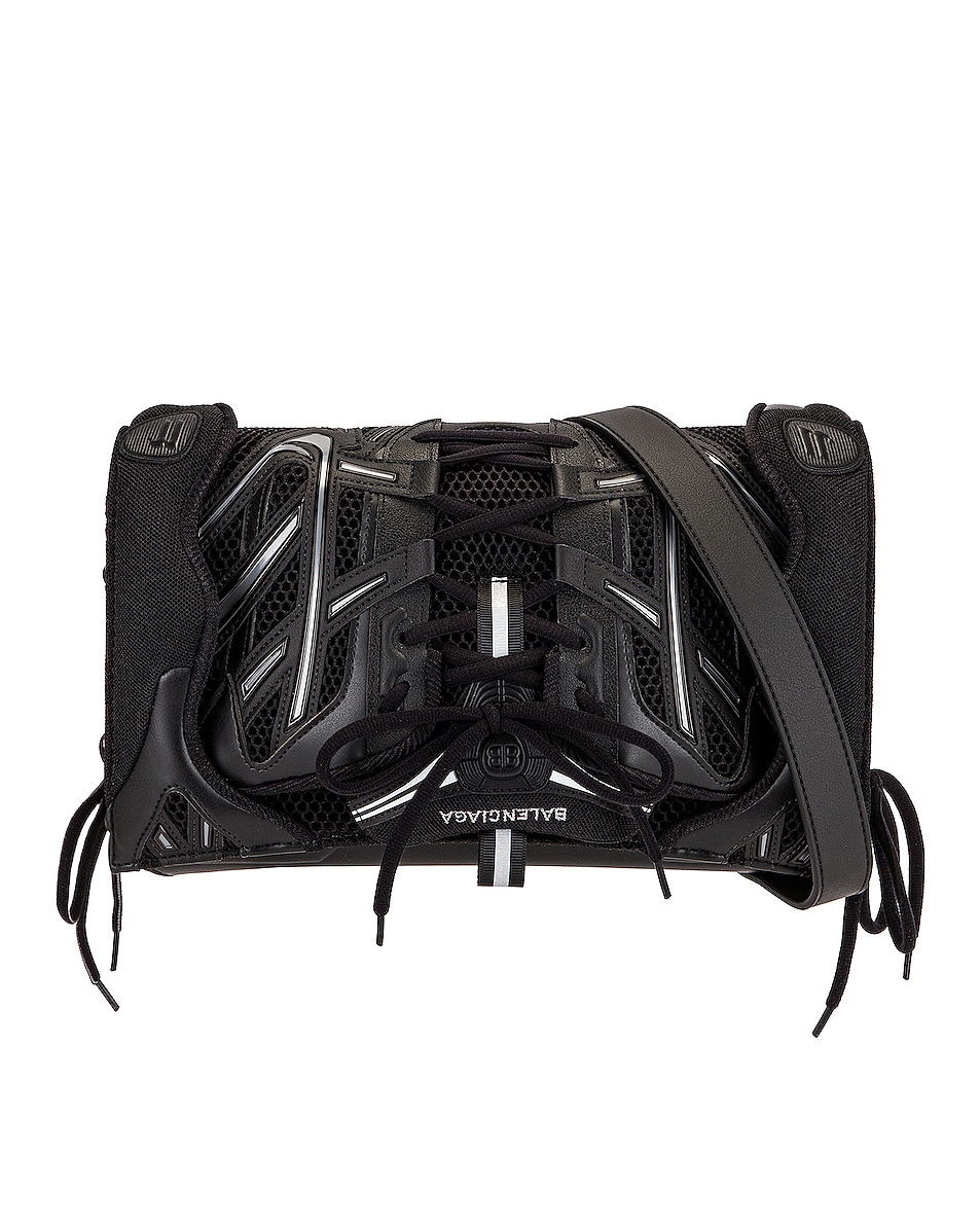Image 1 of Balenciaga Sneakerhead Flap Bag in Black