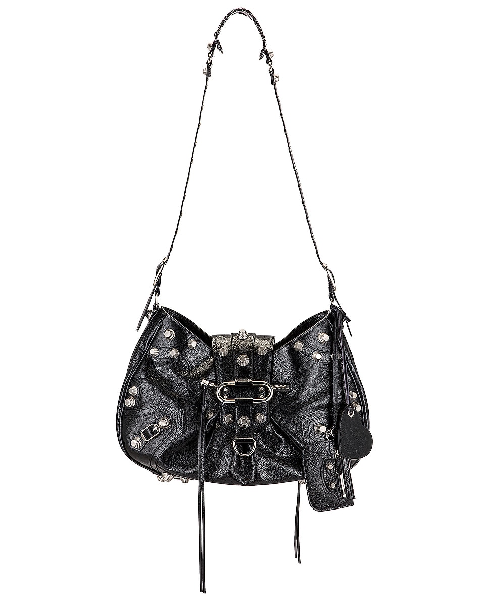 Image 1 of Balenciaga Large Le Cagole Shoulder Bag in Black