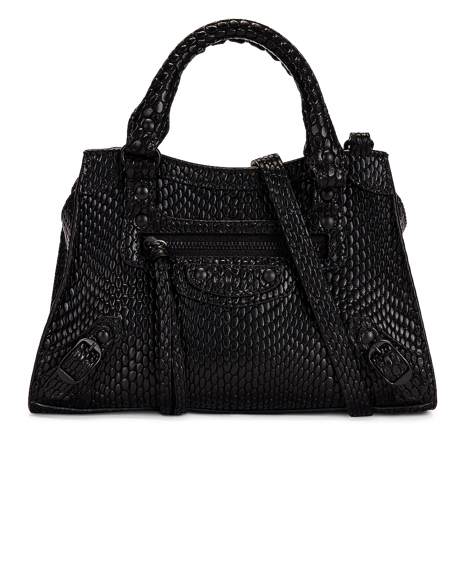 Image 1 of Balenciaga Mini Neo Classic City Bag in Black