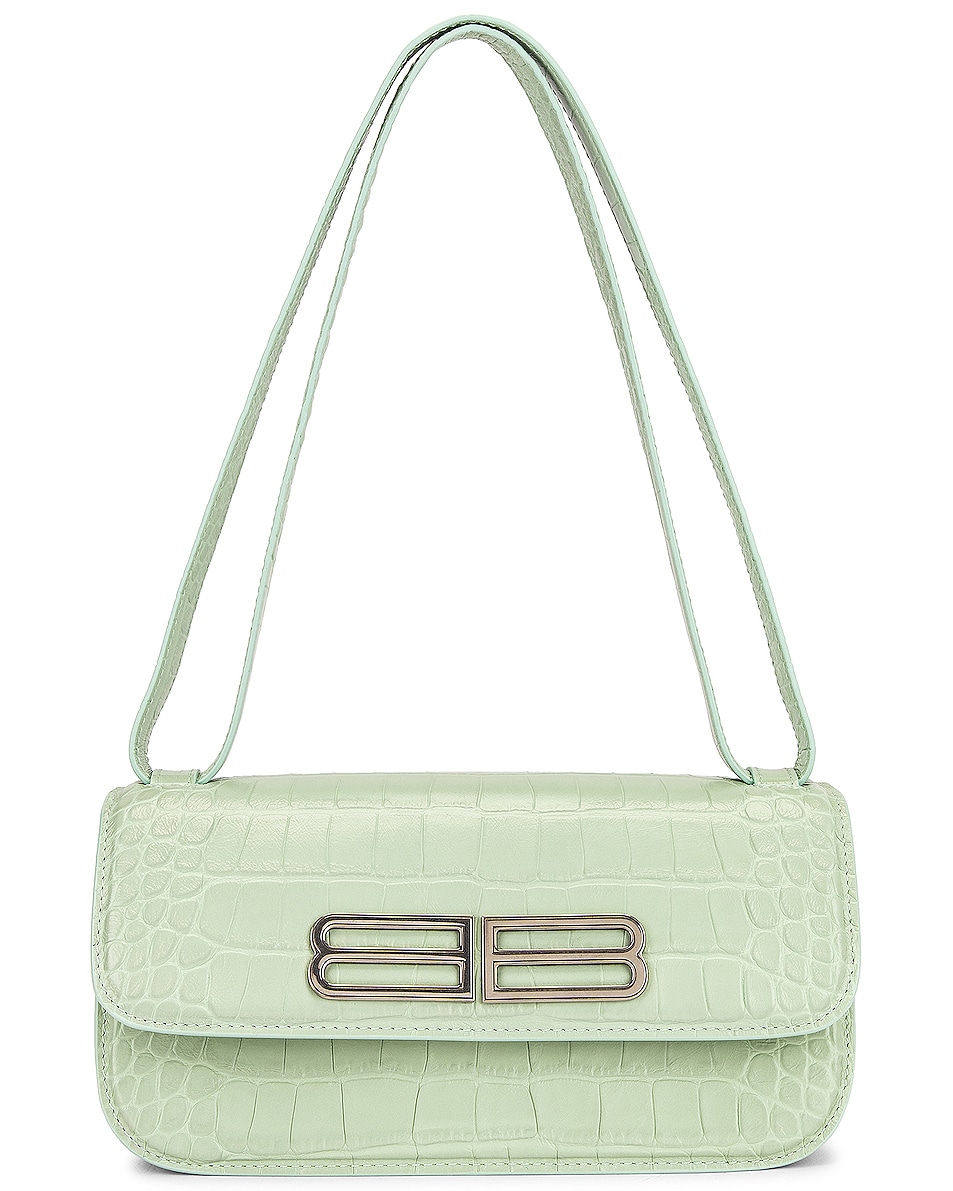 Image 1 of Balenciaga Small Gossip Bag in Light Green