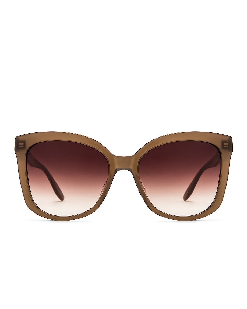 Image 1 of Barton Perreira Shangri-La Sunglasses in Mocha & Smokey Topaz