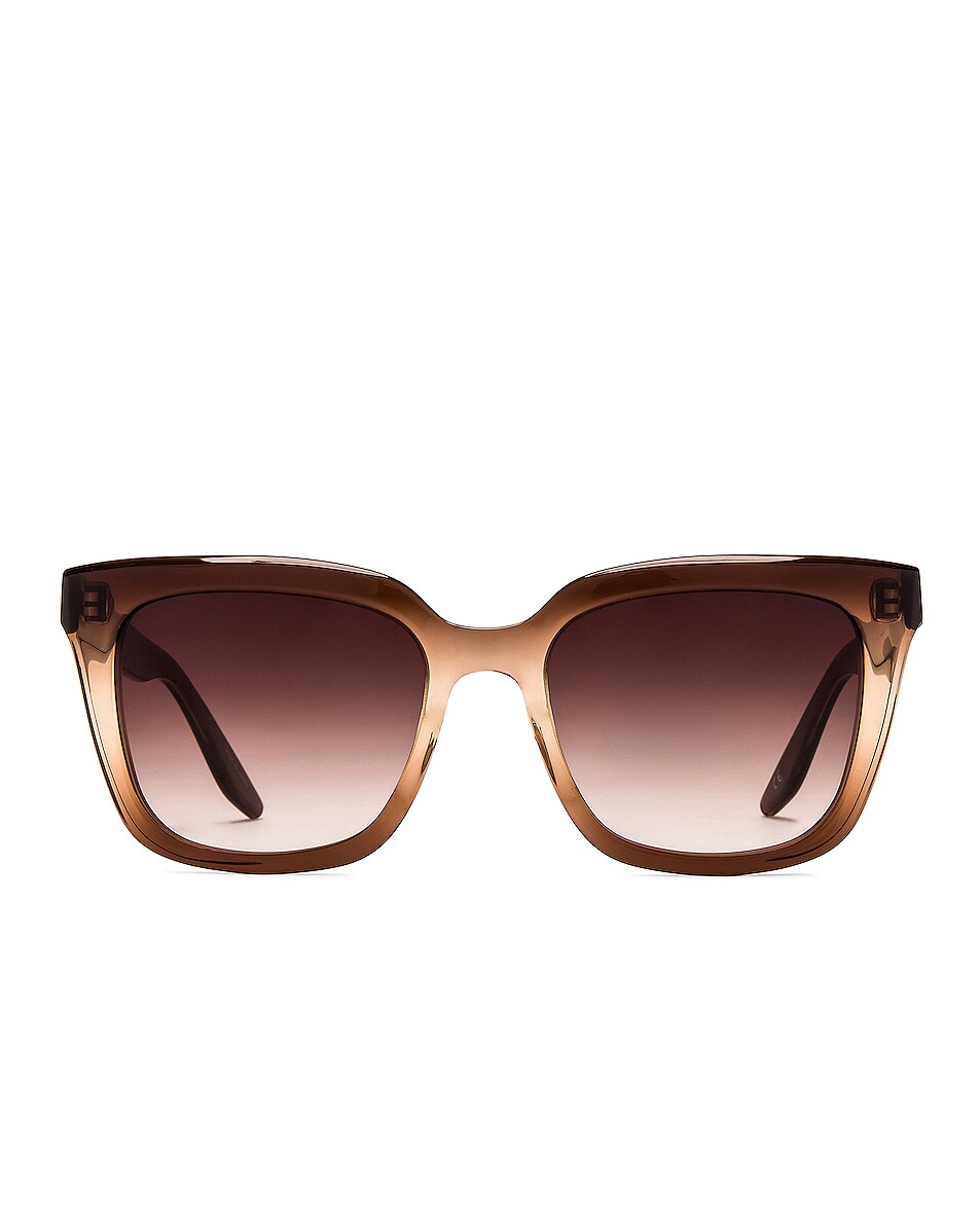 Image 1 of Barton Perreira Bolsha Sunglasses in Manuka Gradient & Smokey Topaz